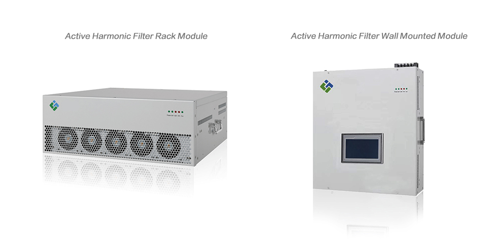 Filtre harmonique actif YT, modules de type rack et muraux