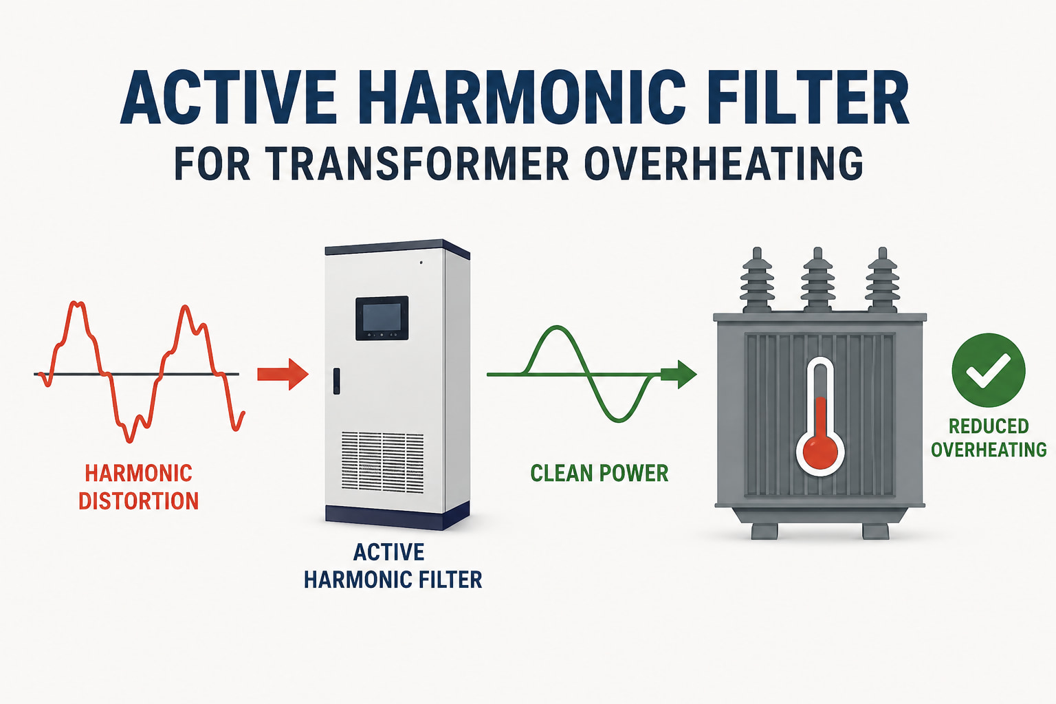Active Harmonic Filter for Transformer Overheating
