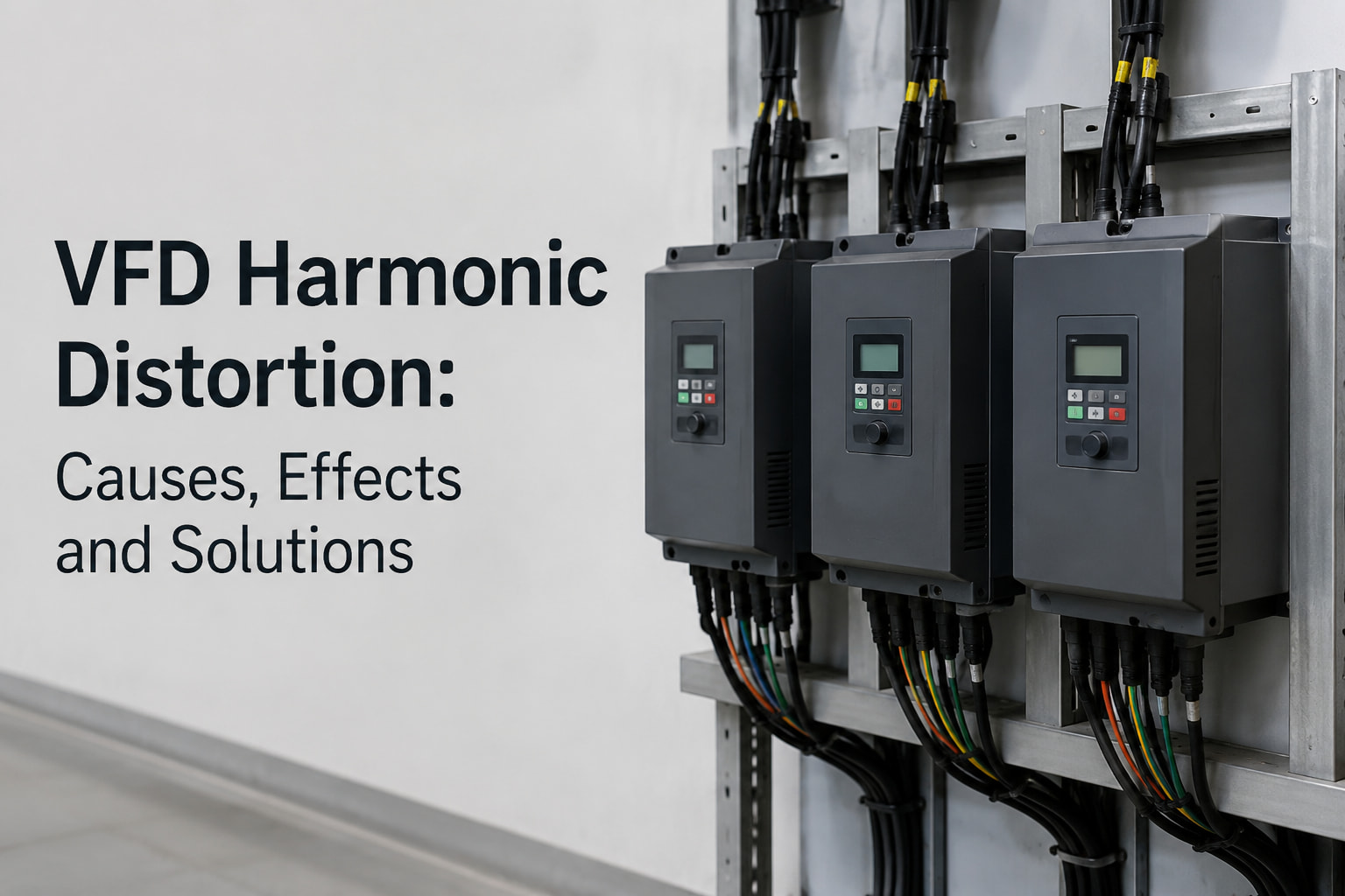 Why Variable Frequency Drives Cause Harmonic Distortion Why Variable Frequency Drives Cause Harmonic Distortion