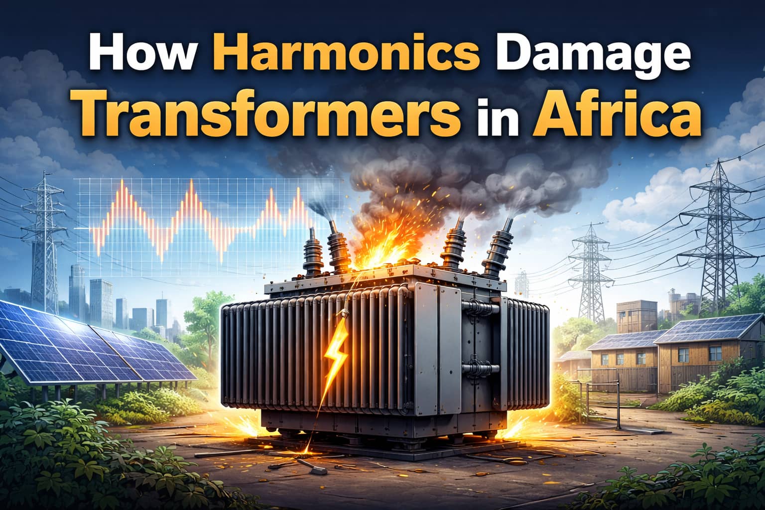 Comment les harmoniques endommagent les transformateurs en Afrique