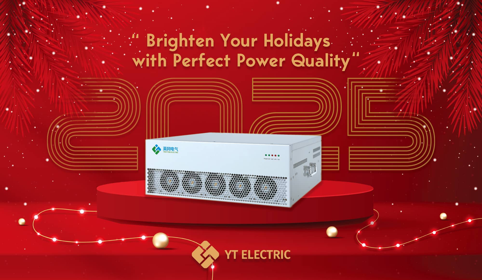 Joyeux Noël de la part de YT Electric !