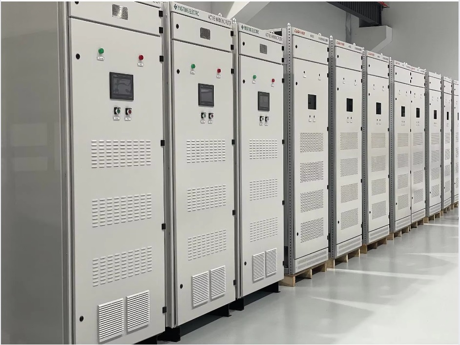 SiC MOSFET Active Harmonic Filter for Industrial THDi Correction